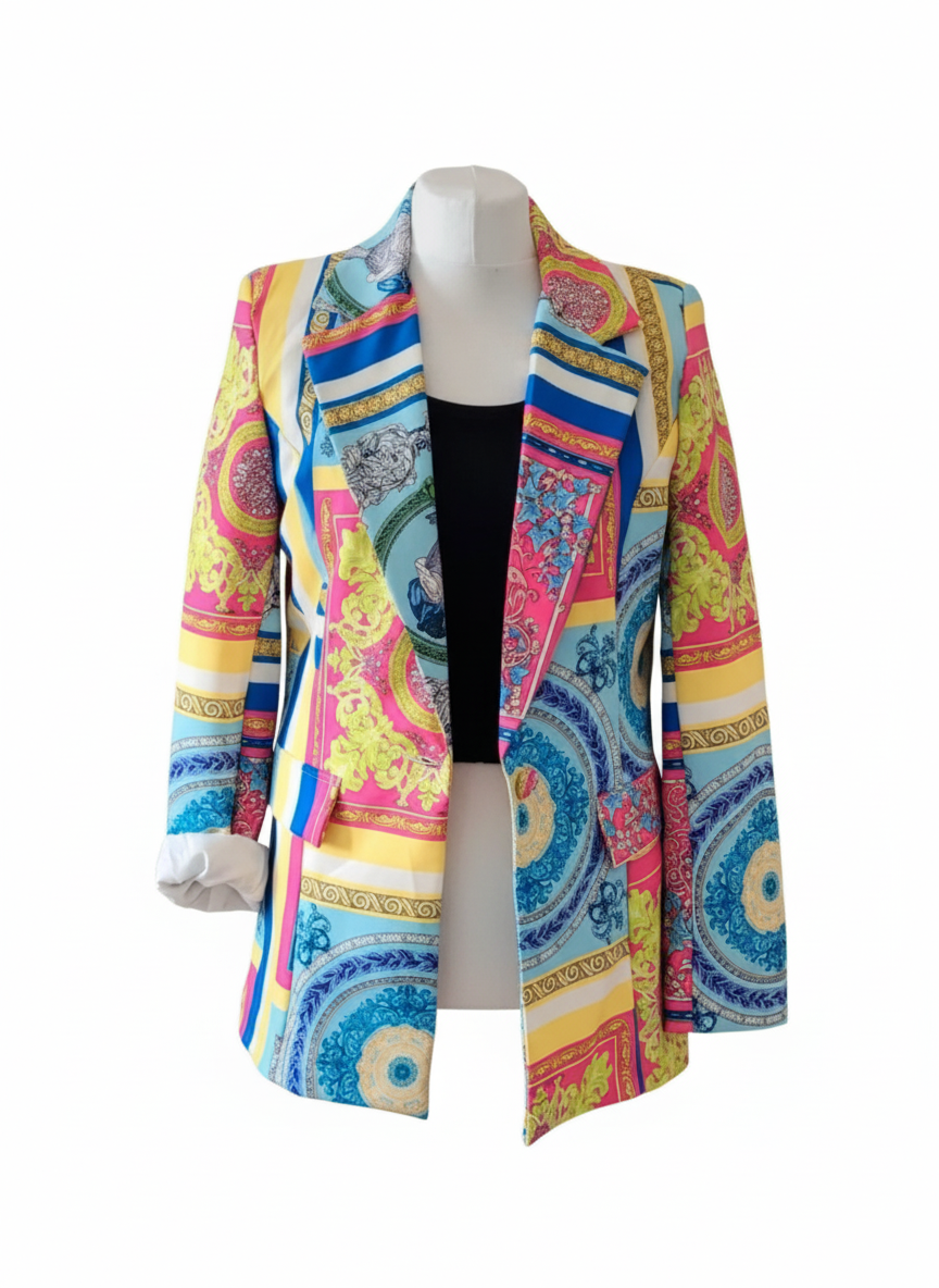 Veste Imprimée Baroque Multicolore - Copperose Paris
