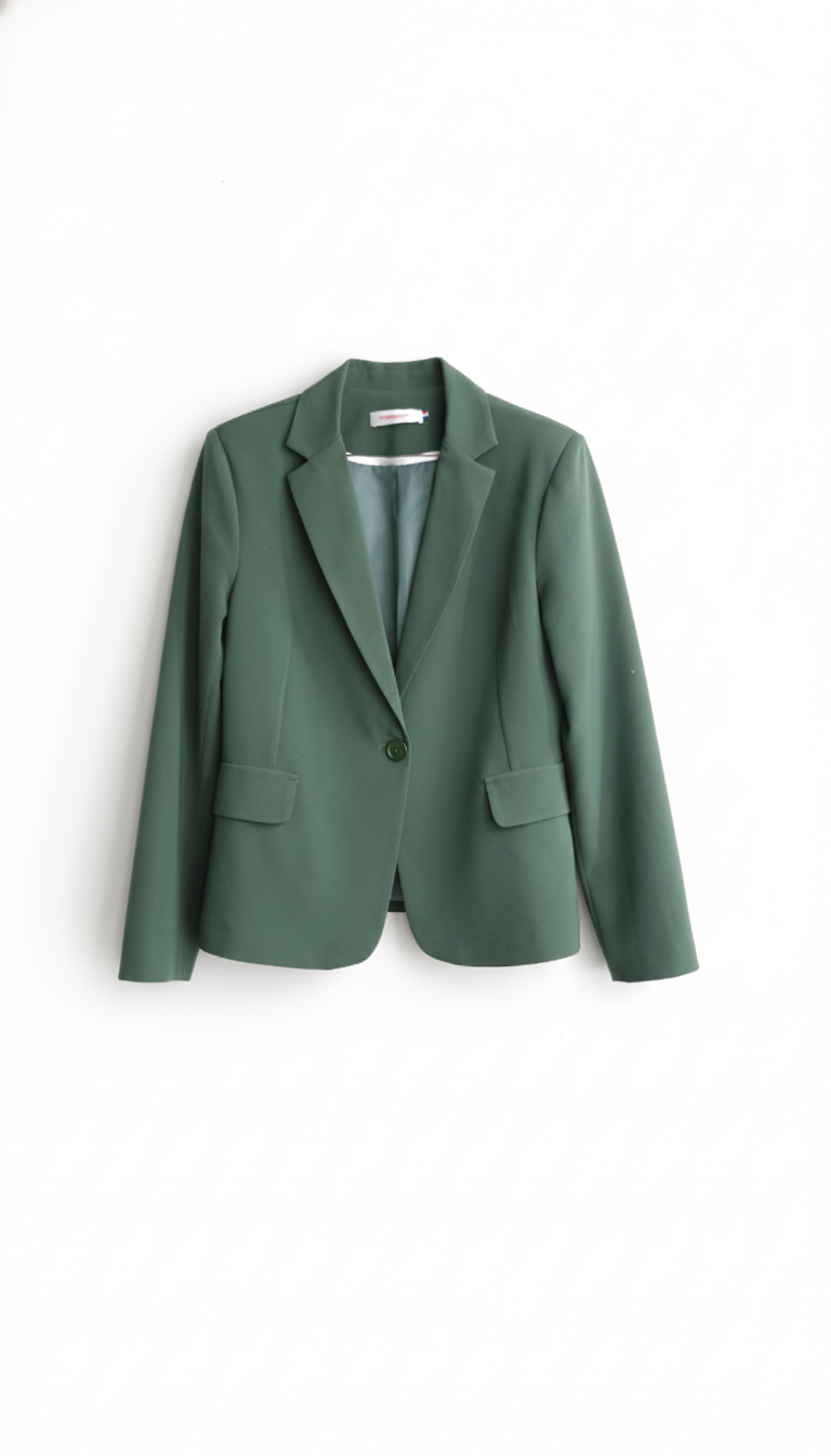Veste Blazer Vert Sapin - Hippocampe Paris