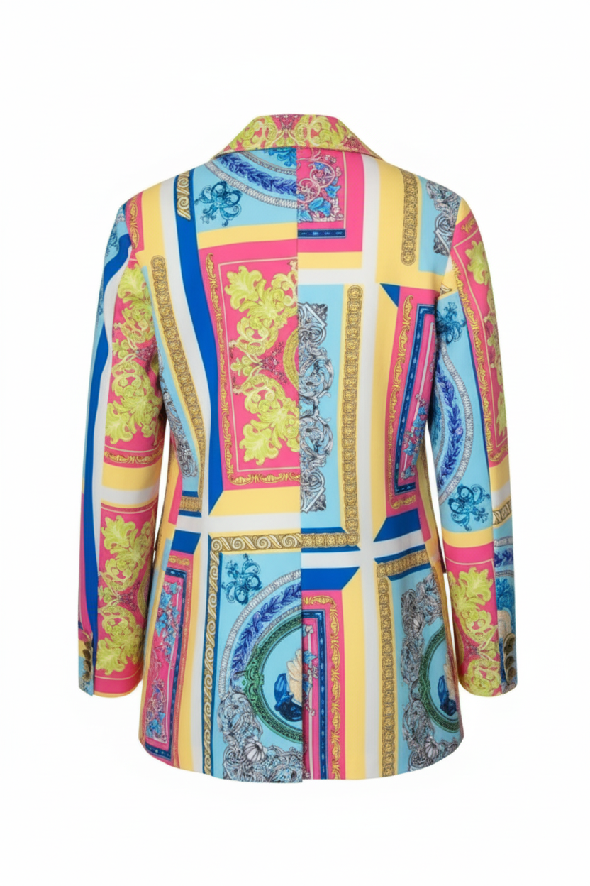 Veste Imprimée Baroque Multicolore - Copperose Paris