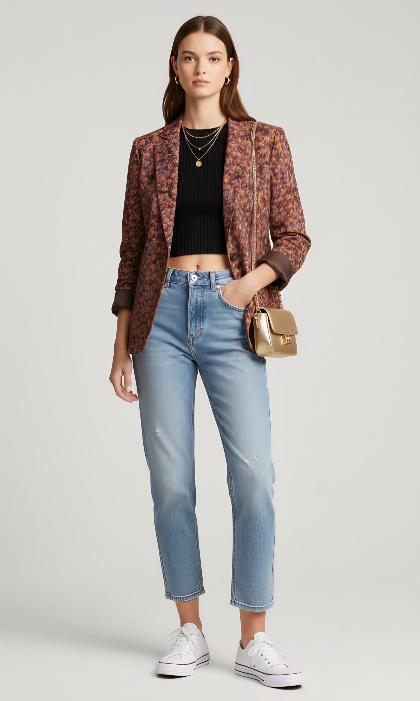 Veste Fleurie Femme - Édition Bohème Chic