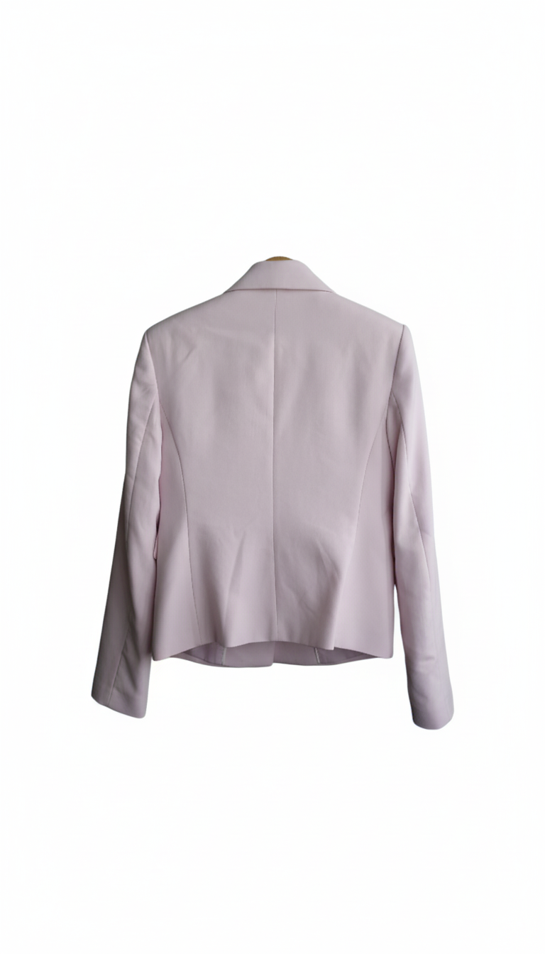 Veste blazer rose pâle - seconde main
