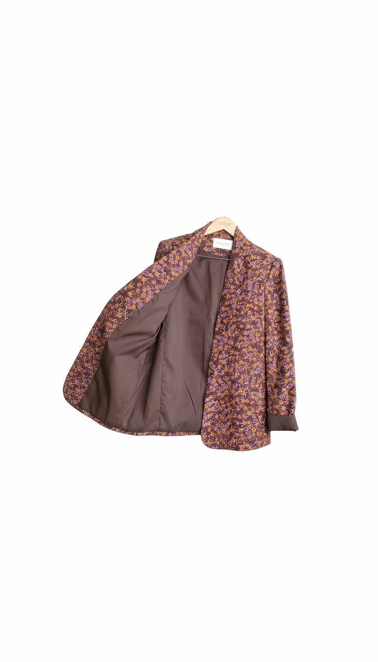 Veste Fleurie Femme - Édition Bohème Chic
